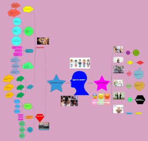 A mind map of customer types