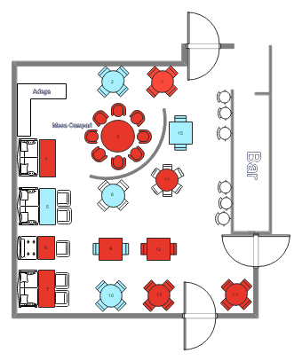 Restaurant Floor Plan