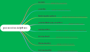 Possessive adjectives