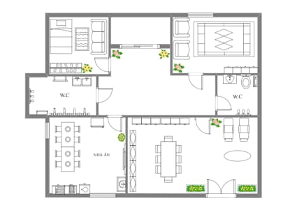 Office Plan for Wedding Planning Office