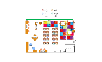 Classroom Floor Plan for Kindergarten