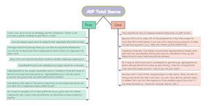 Pros and cons of ADP total source