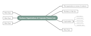 Business Organization and Corporate Finance Law