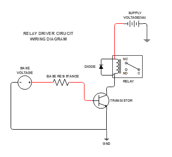 Relay Driver Circuit Wiring Diagram