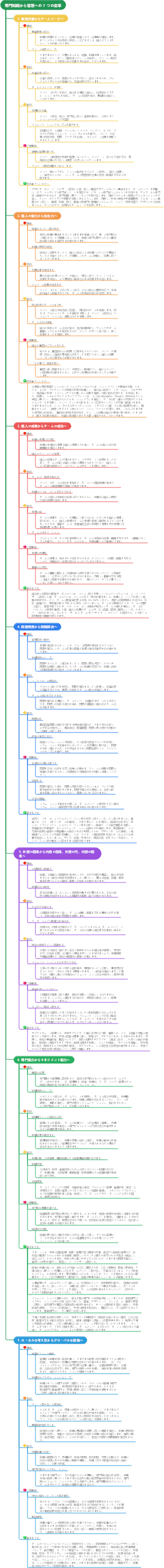 専門知識から管理への 7 つの変革