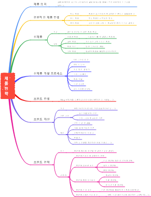 제품 전략 마인드 맵