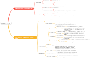 Carte mentale du domaine de la vie