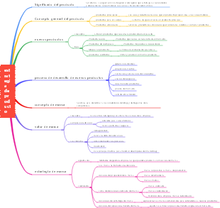 Mapa mental de estrategia de producto