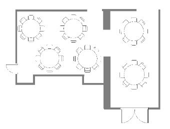 Restaurant floor plan design