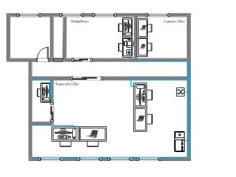 Office Networking Floor Plan | EdrawMax Templates