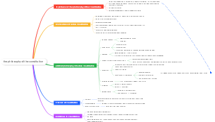 Constitutional philosophy mind map