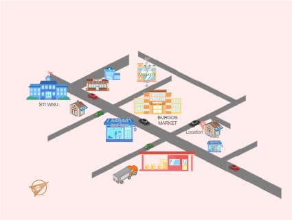 AGRI TECH LOCATION DIRECTIONAL MAP | EdrawMax Templates