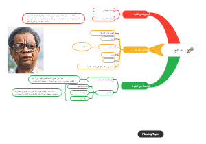 Al-Tayyib Saleh Literary Analysis Mind Map