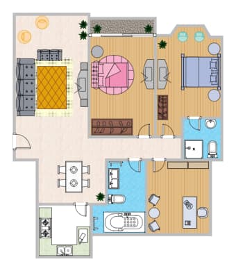 Apartment Design Layout