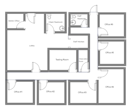 Office Layout Plan | EdrawMax Templates