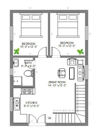 20x30 House Plan