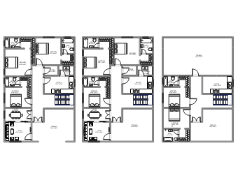 3 story 40x60 house plan