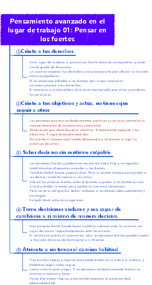 Pensamiento de alto nivel de las élites en el lugar de trabajo 01 Pensamiento sólido