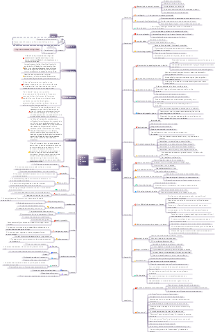 Mapa mental resumido de puntos de conocimiento de la infancia