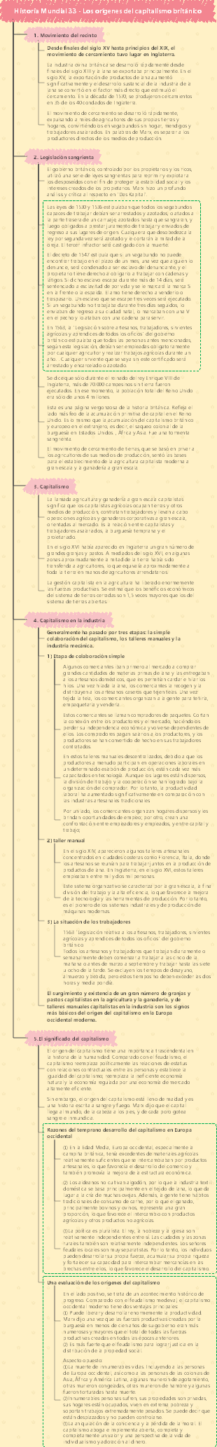 Historia Mundial 33 - Los orígenes del capitalismo británico