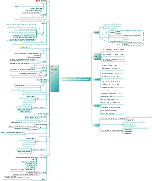 Mindmap „Morgenblüten in der Abenddämmerung gepflückt“, um Wissenspunkte zu sortieren