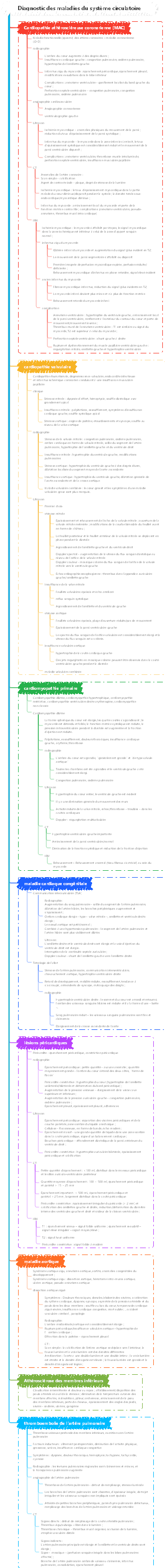 Imagerie médicale  diagnostic des maladies du système circulatoire