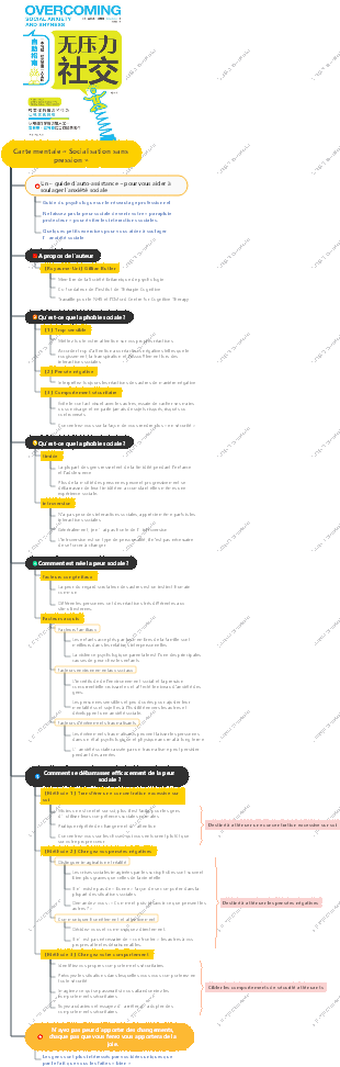 Carte mentale « Socialisation sans pression »
