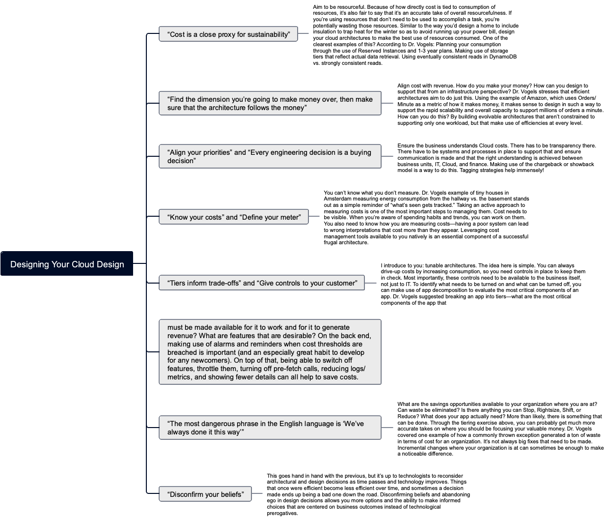 Designing Your Cloud Design