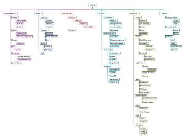 The Organization Structure of WAVS