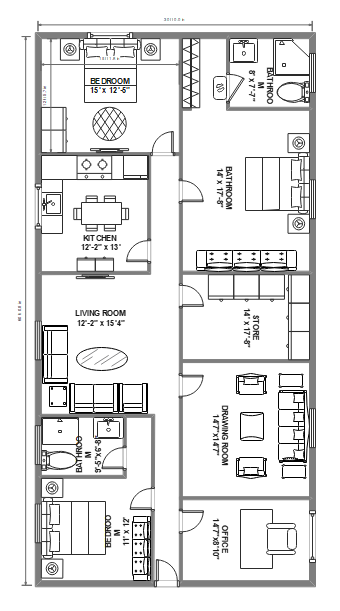 Floor Plan 30x60