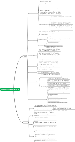 The embryonic stage of pedagogy