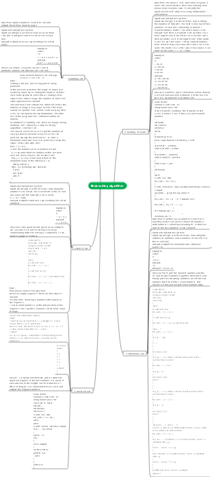 Basic sorting algorithm
