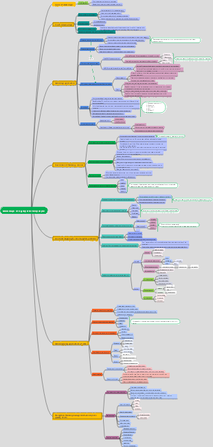 Mind maps of highly effective people