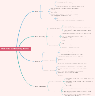 What are the brand marketing theories