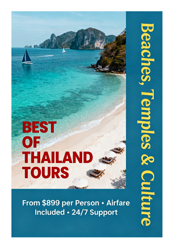 Thailand Tours: Beaches, Temples & Culture