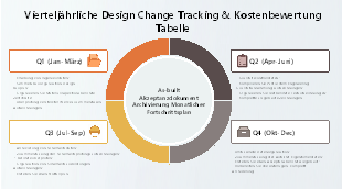 Vierteljährliche Design Change Tracking and Kostenbewertung Tabelle