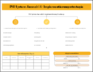 PM System Auswahl und Implementierungsstrategie