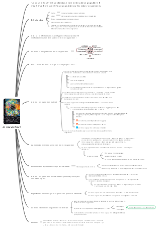 Notes originales de la carte mentale Je couvre tout