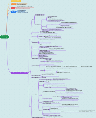 Carte mentale du virus de l'herpès