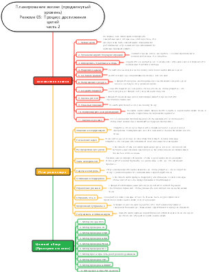 Планирование жизни (расширенное) Краткое содержание 05 Процесс достижения целей, часть 2