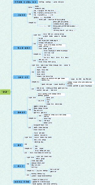영향력 마인드맵