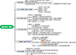 『황혼에 흩날리는 아침꽃』 아버지의 병 마인드맵