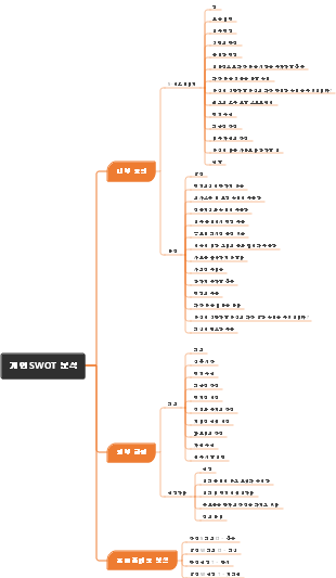 SWOT 분석 아이디어