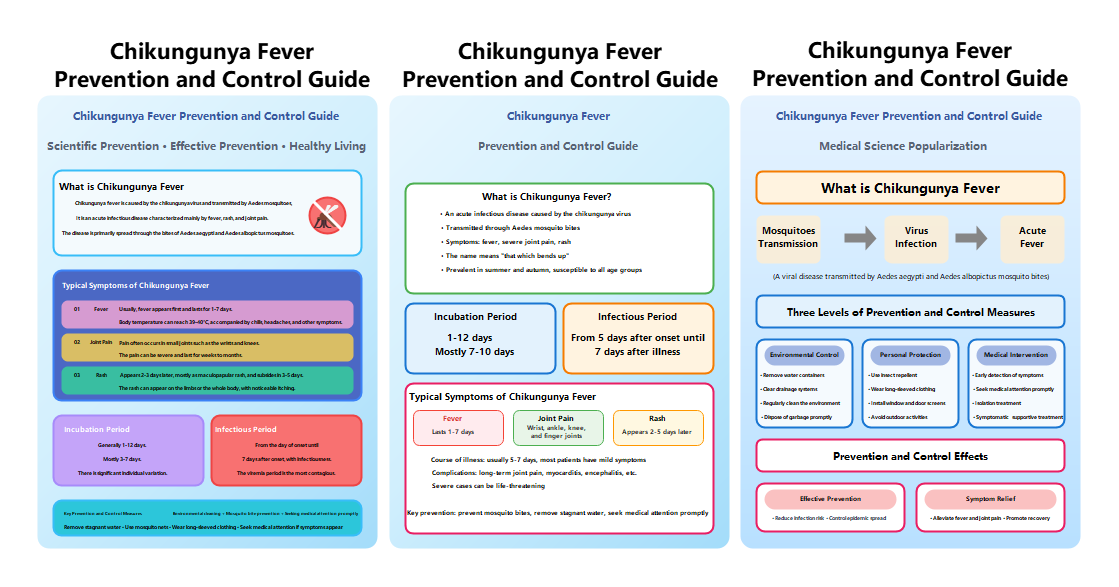 Chikungunya Fever Prevention and Control Guide | EdrawMax Templates