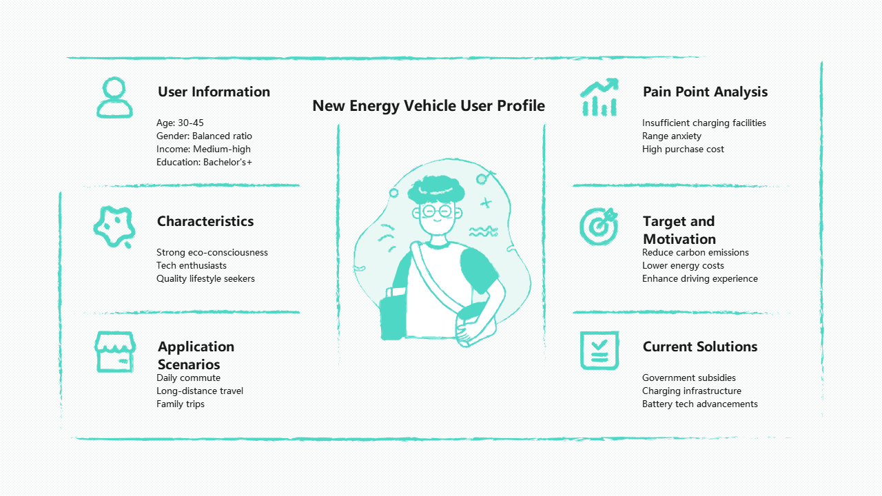 New Energy Vehicle User Profile | EdrawMax Templates