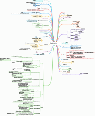 Organisationsrahmen des Softwareentwicklungsteams, Zielplanung, Mindmap