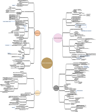 Mindmap für Informationsmanagement