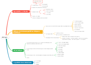 Antigen-Mindmap