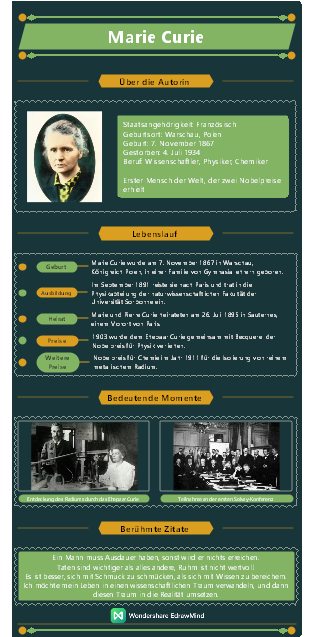 wissenschaftlerin - Madame Curie