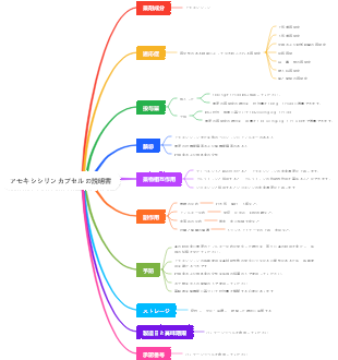 アモキシシリンカプセルの説明書